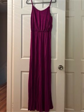 GAP Magenta Maxi Dress